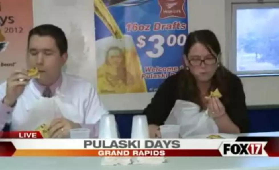 Wendy Takes On Fox 17’s John Shaner In Pierogi Eating Contest [VIDEO]