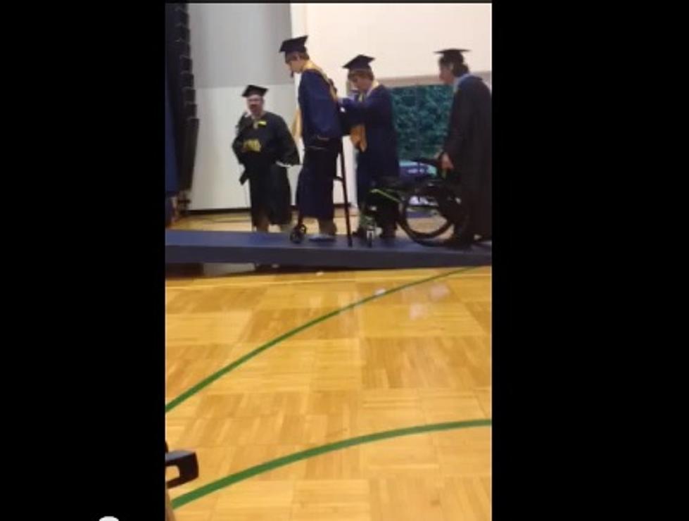 Paralyzed Grand Haven Teen Walks At High School Graduation [Video]