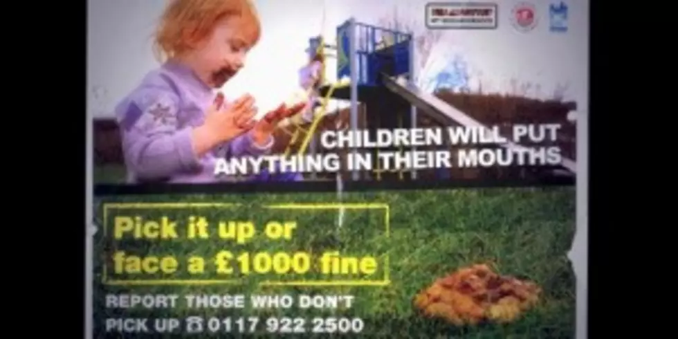 Poll: Poster Showing Child Eating Poop. Did It Go Too Far?