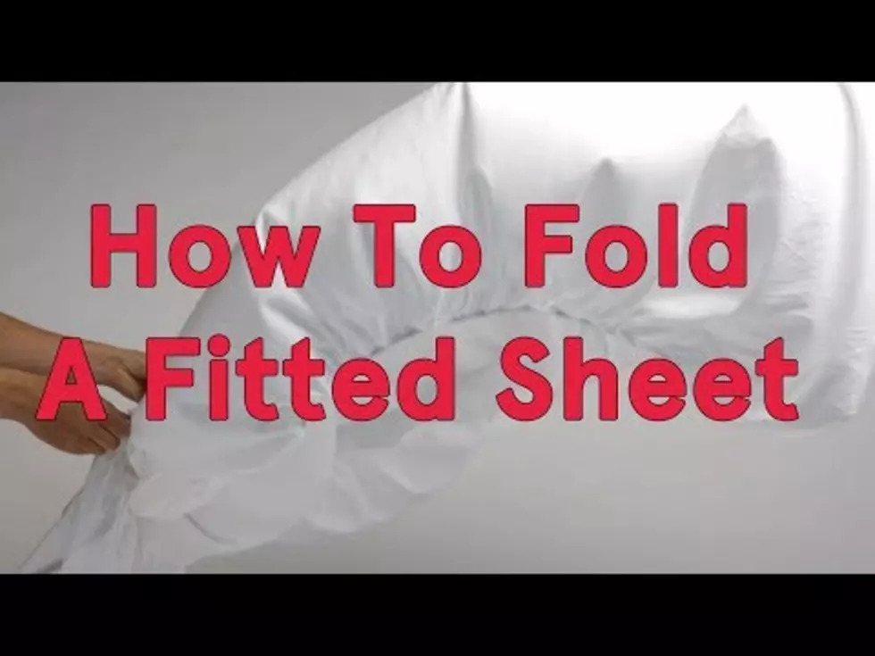 How To Fold A Fitted Sheet [Video/Song]
