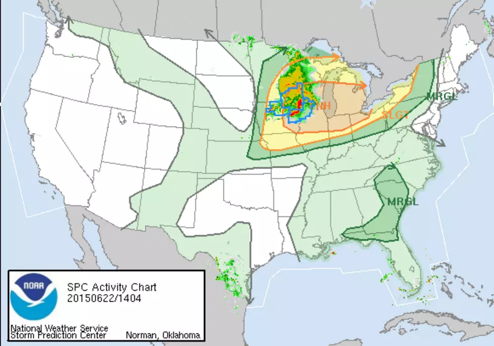 Severe Weather to Move Into West Michigan Monday