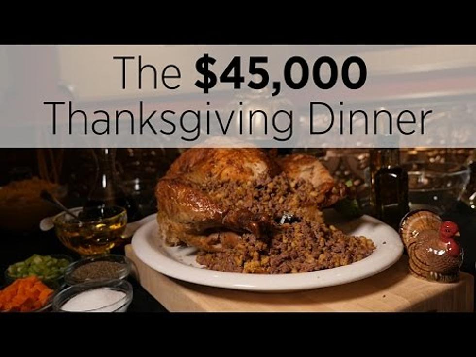 This Thanksgiving Dinner Costs $45,000! [Video]