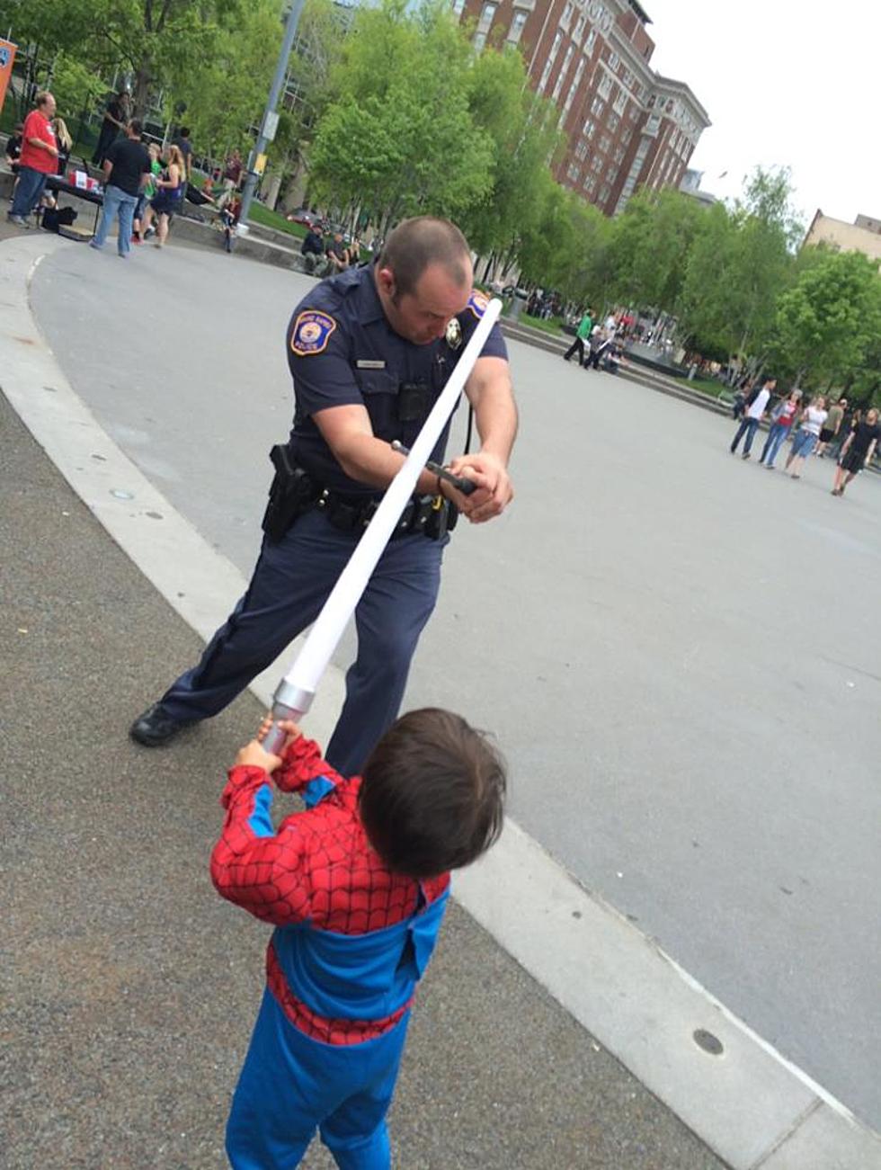 Is Officer Ickes The Kid Whisperer? I Say Yes