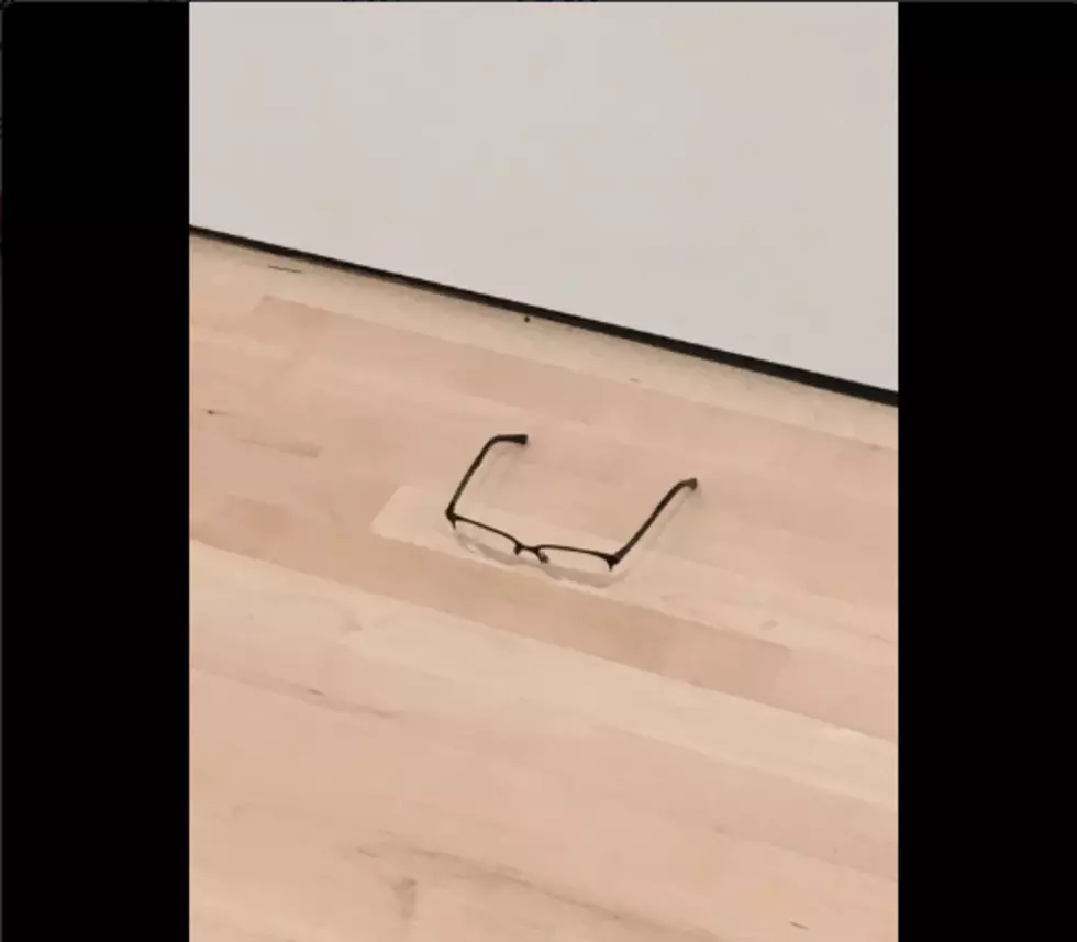 Teenager Leaves A Pair Of Glasses On Floor And Museum Patrons Think It&#8217;s Art