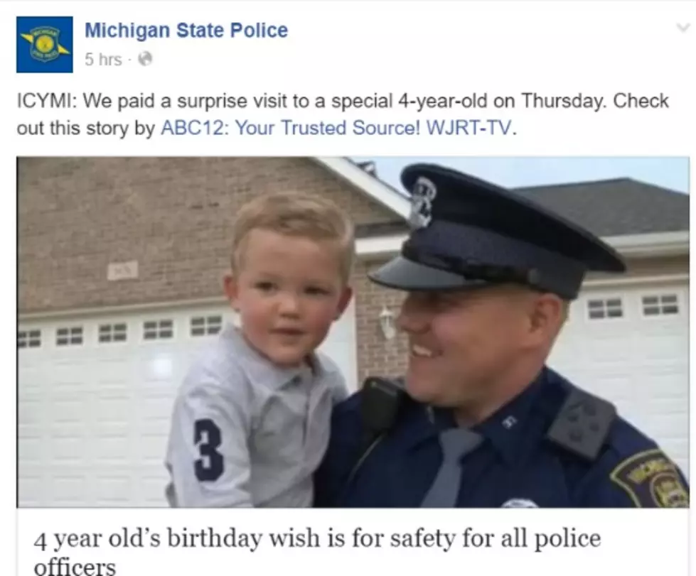 PEOPLE DOING GOOD: 4 Year Old’s Birthday Wish Story Just Got Better 
