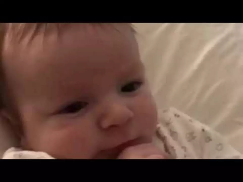 Michigan Baby Says "Hello" [Video]