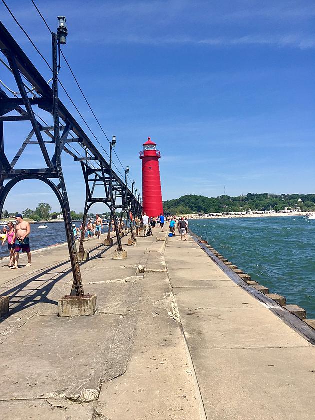 High Water Levels Further Delay Grand Haven Pier Repair