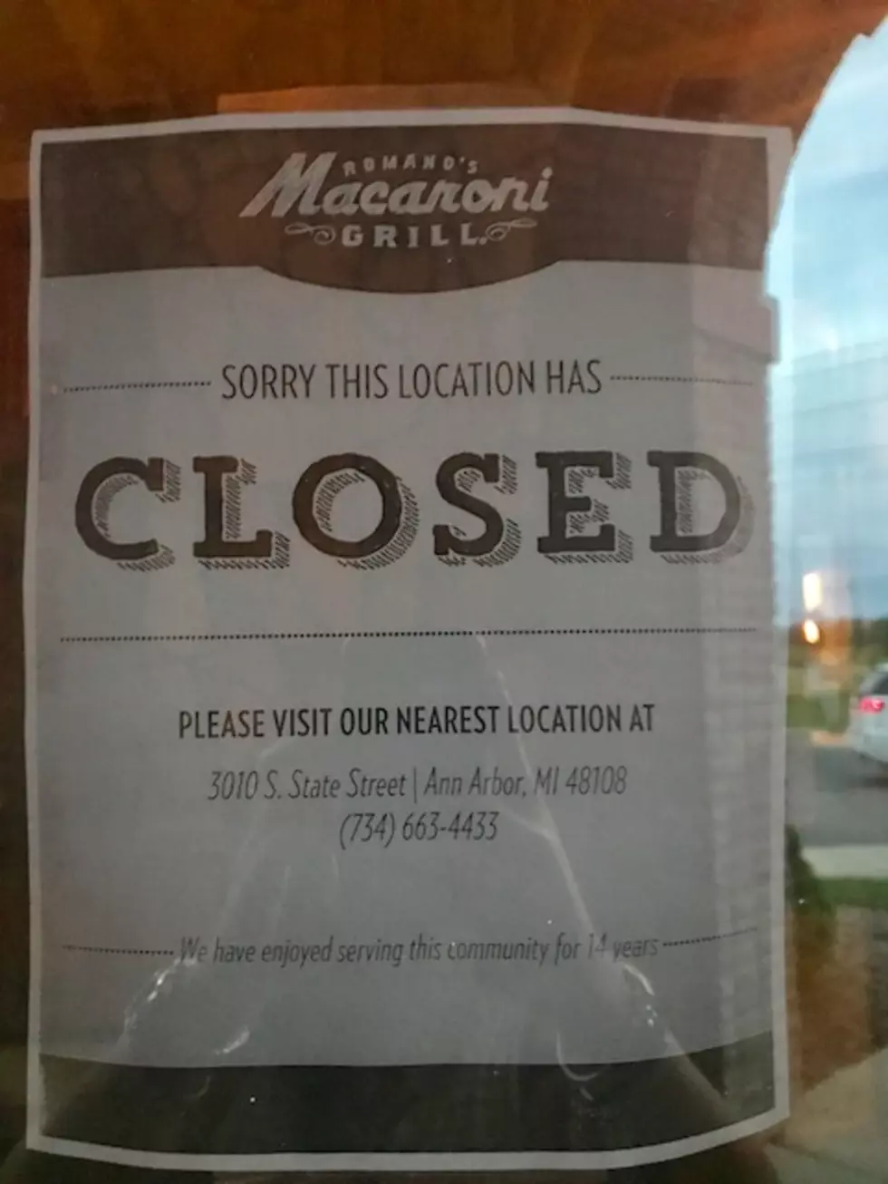 ANOTHER Restaurant in Grand Rapids Has Closed!