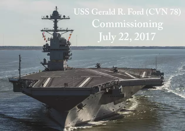 Free Community Event Scheduled To Celebrate the Commissioning of the USS Gerald R. Ford on July 22