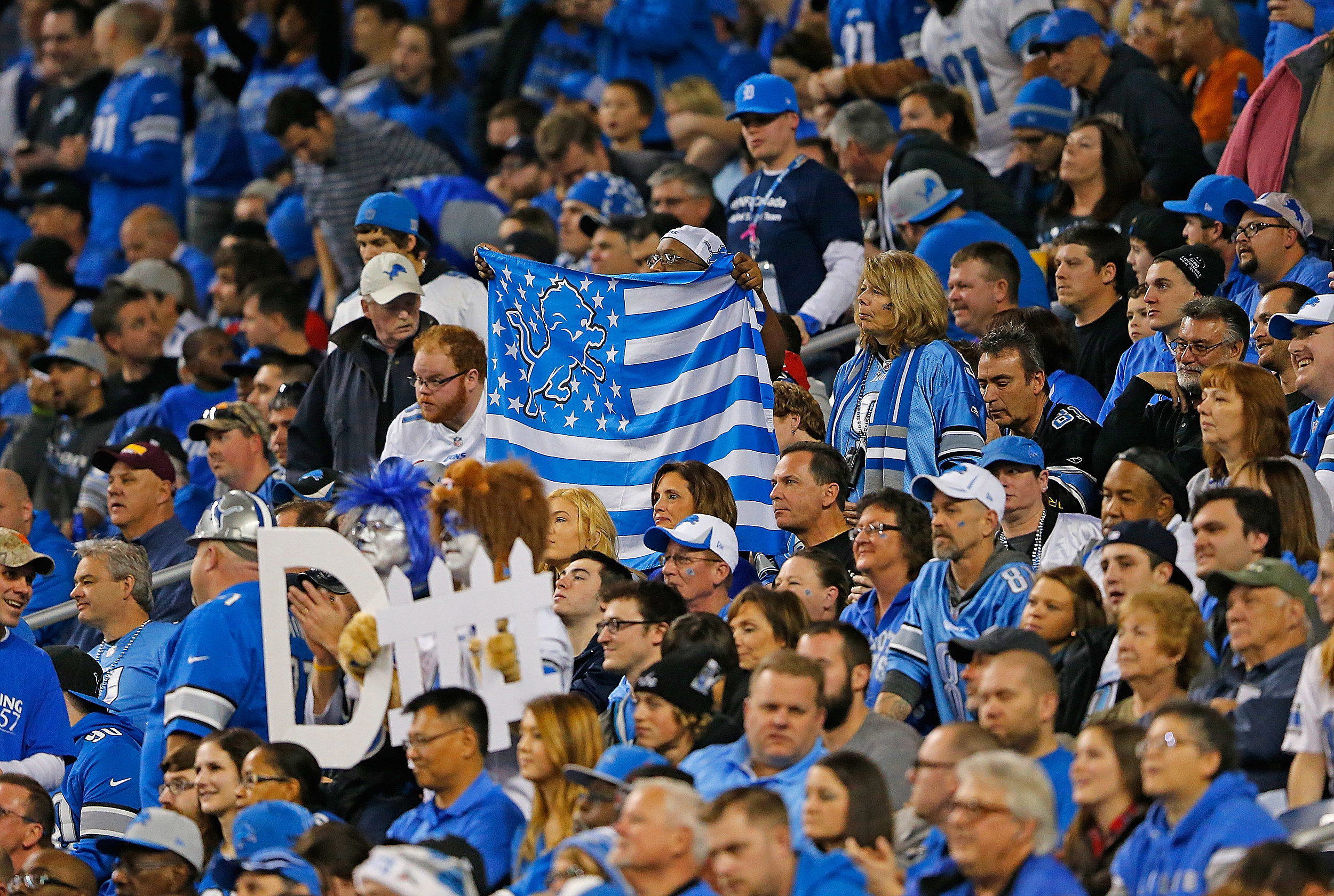 Detroit Lions showed grit, but I was disappointed by lulls in crowd noise  at Ford Field