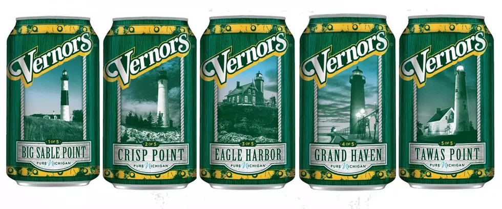 You Can Now Buy Special-Edition Vernors Cans with MI Lighthouses