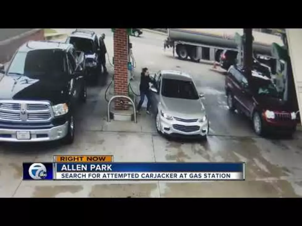 Watch This Guy Try to Steal a Car at a Michigan Gas Station [Video]