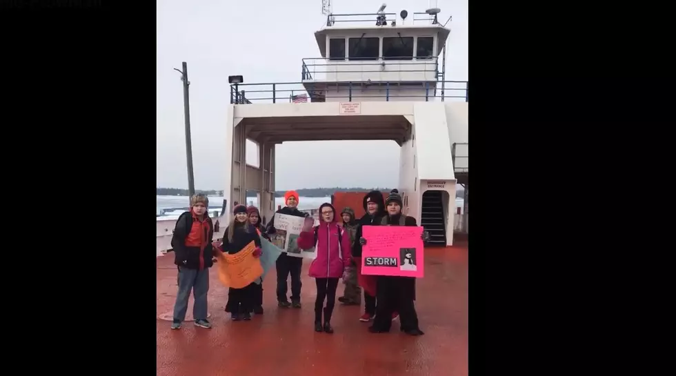 The Students of Drummond Island Michigan Share Their ‘Extreme Commute’
