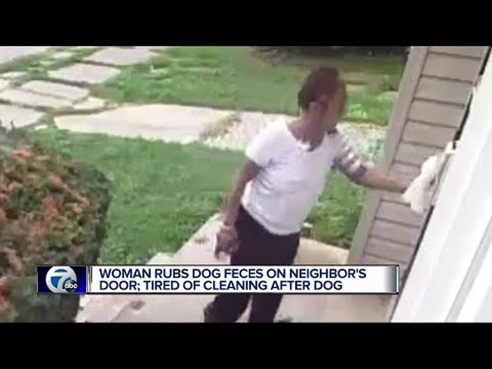 Michigan Woman Rubs Dog Poop On Neighbor’s Door [Video]