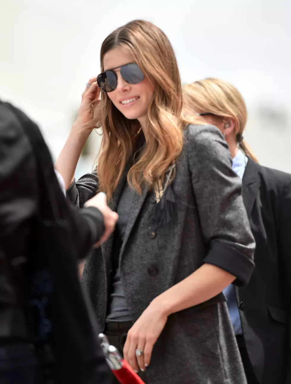 Jessica Biel Was in Town Last Night!