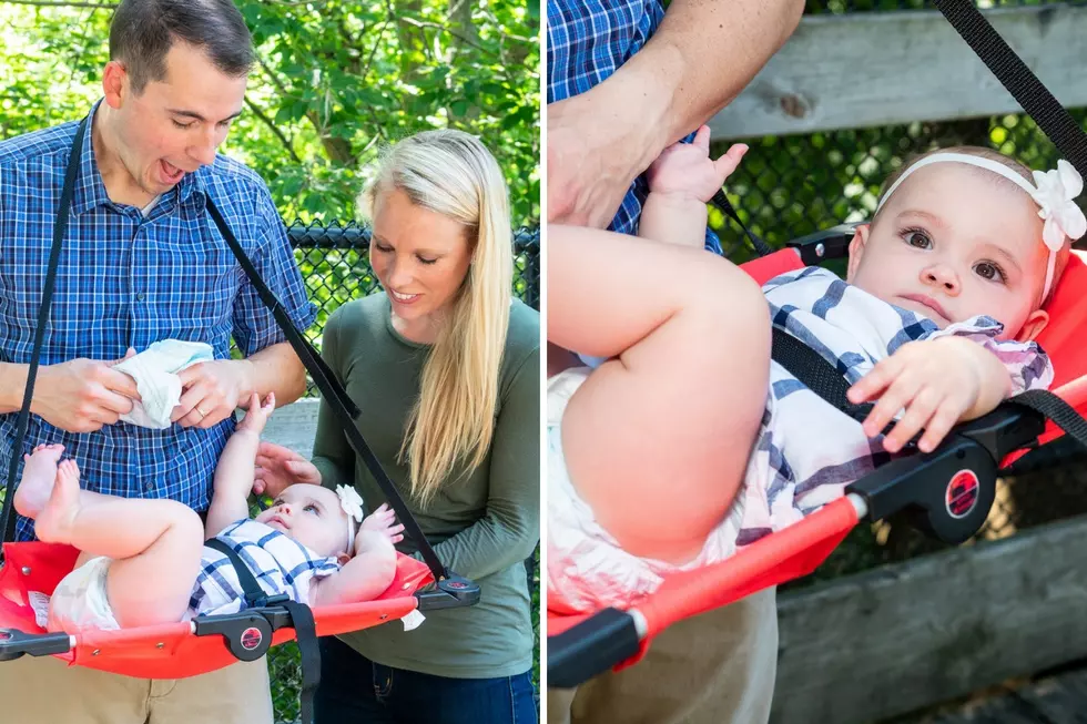 Why This Grand Rapids Couple Designed a Portable Changing Table