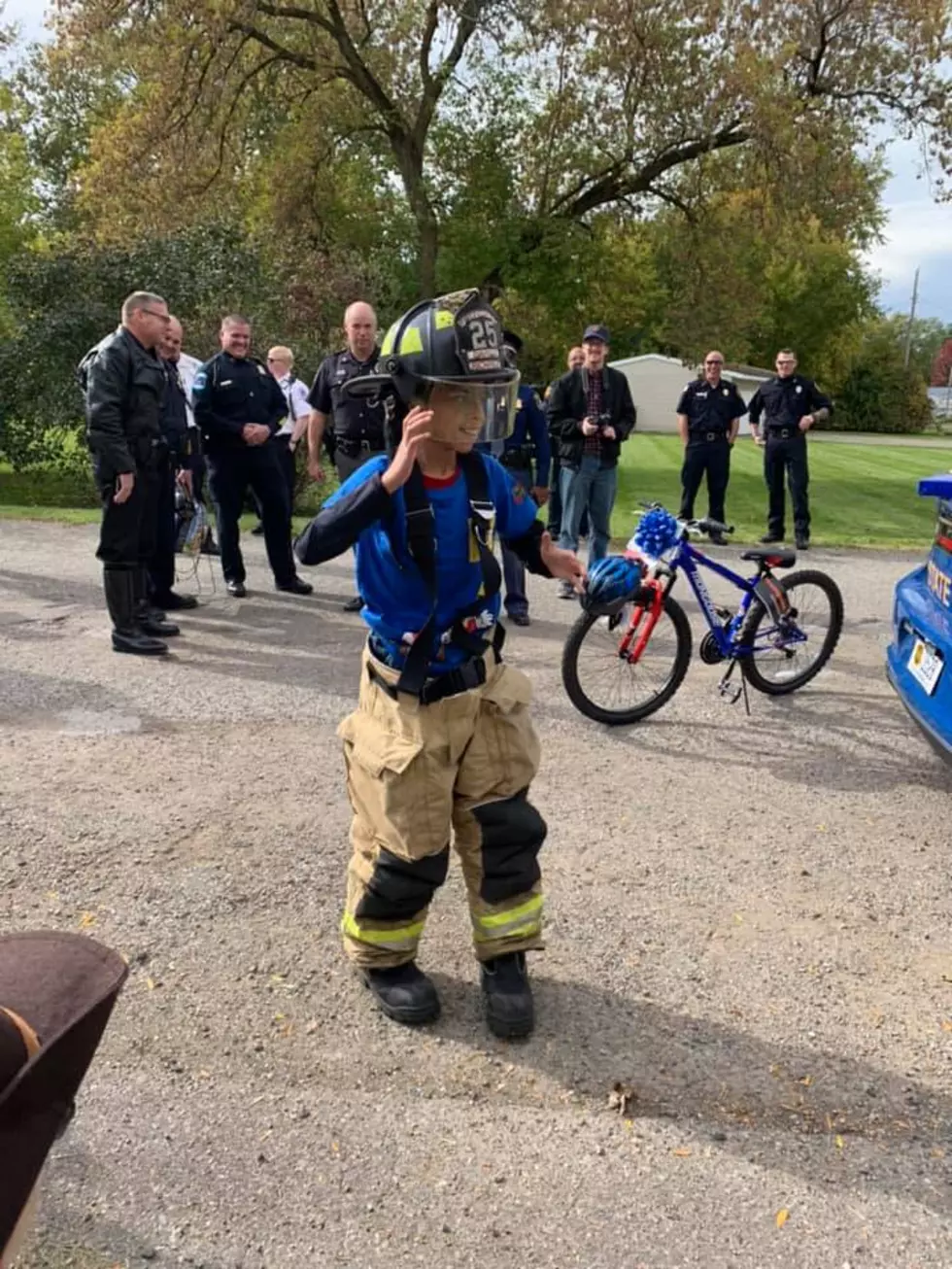 #PeopleDoingGood: First Responders Celebrate Flint Boy’s Birthday