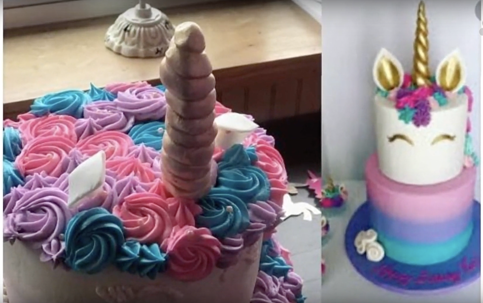 This MI Mom is Not Happy About Her “Embarrassing” Unicorn Cake [Video]