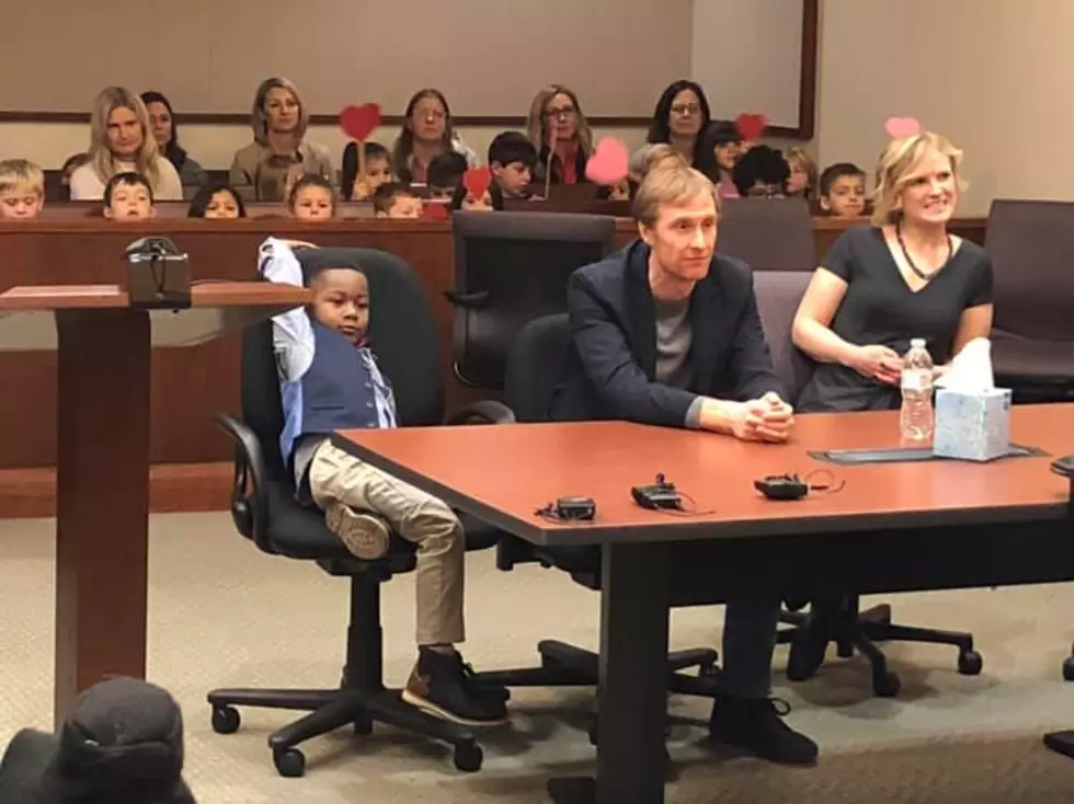 Kindergarten Class Invited To Court To Watch Classmate Be Adopted