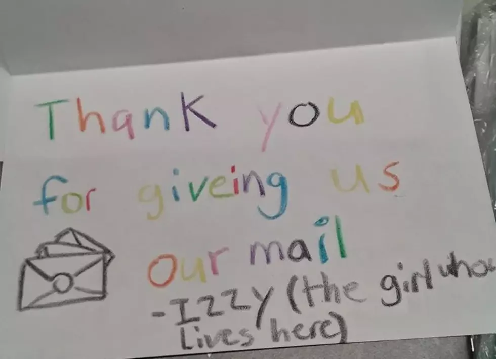 West Michigan Kids are Leaving the Most Adorable Notes for Their Mail Carriers