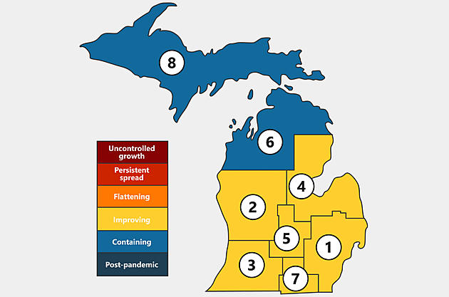 Check Out Michigan&#8217;s List Of COVID-19 Restrictions By Region