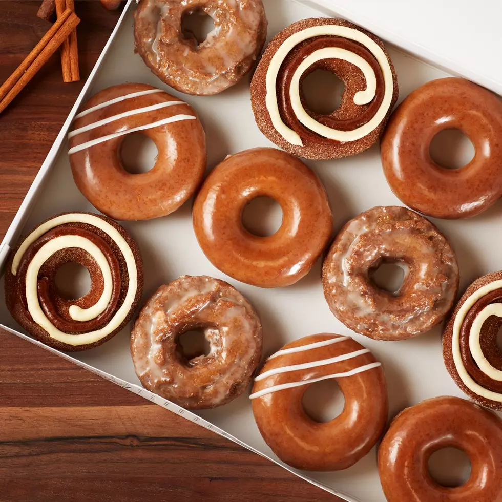 Krispy Kreme Offering Pumpkin Spice Doughnuts All Month Long