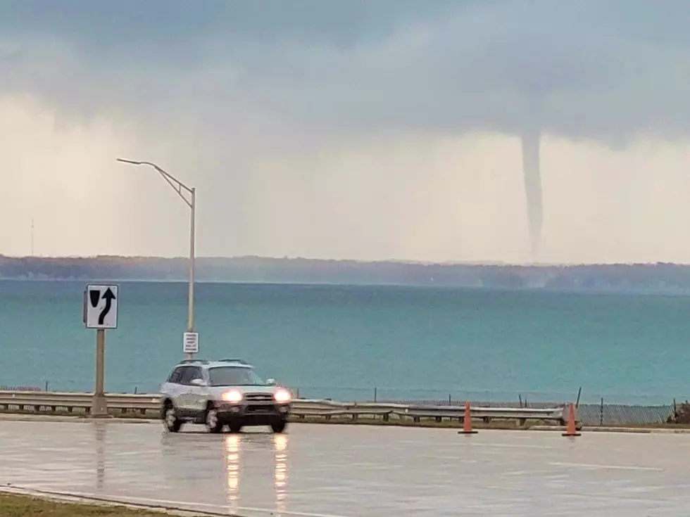 Waterspout Spotted Near Mackinac Bridge Friday Around Noon