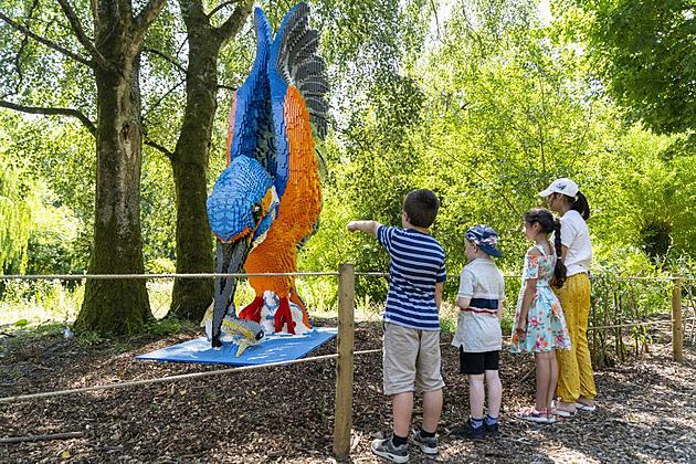 Giant LEGO Animals Are Taking Over John Ball Zoo This Weekend