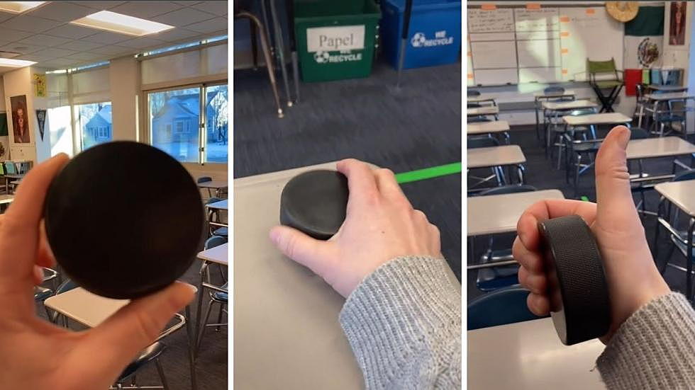 Michigan Teacher Turns To Hockey Pucks To Protect Students From Active Shooters