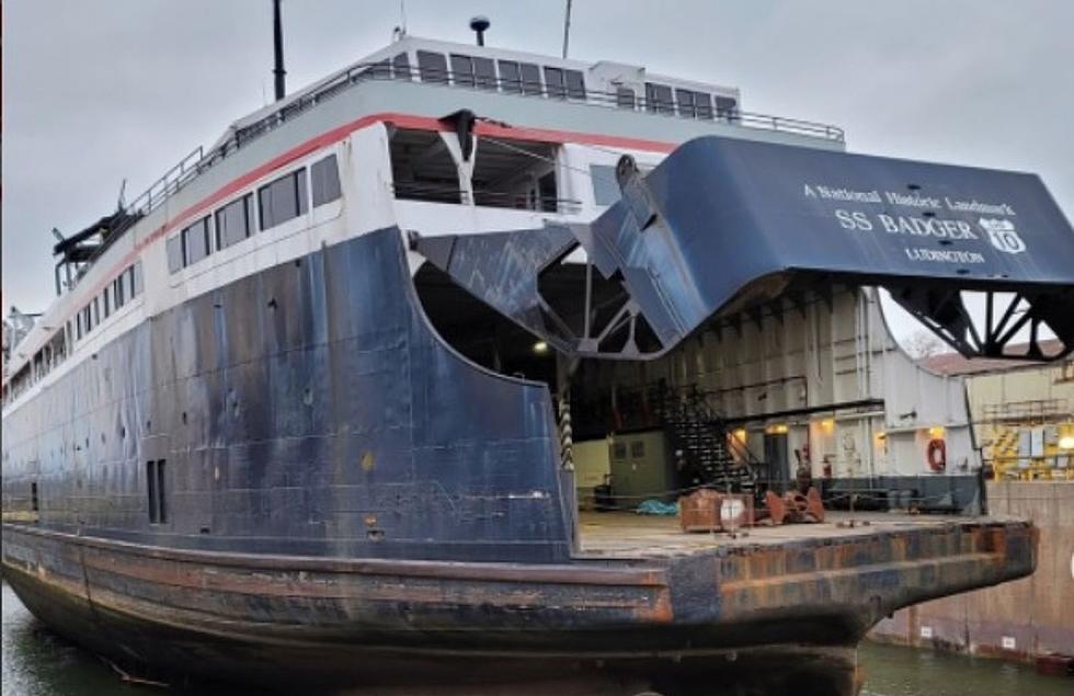 It Took Over 800 Gallons of Paint To Repaint This Historic Michigan Ship