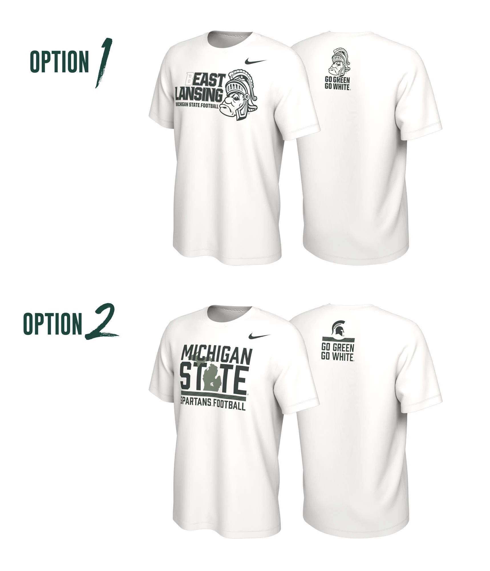 Vote Now On The 2022 MSU Football Student Section T-Shirt
