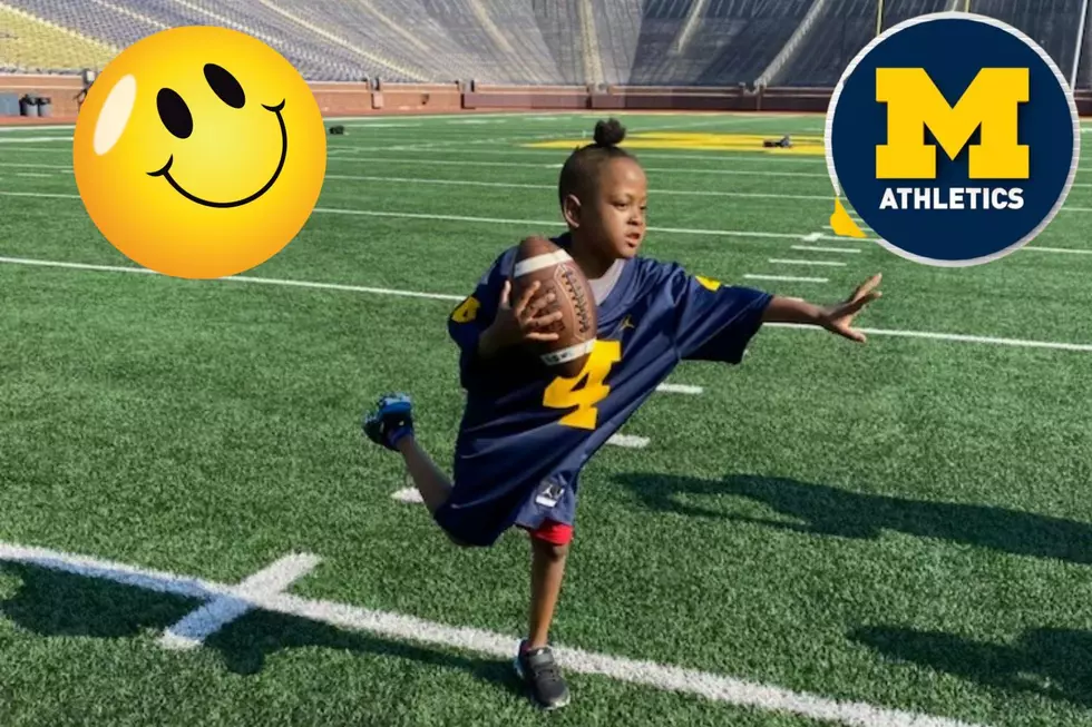 8-Year-Old Who Spent 2 Years in UofM Hospital Celebrates Birthday on the Big House Field