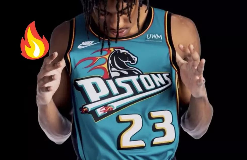 The Detroit Pistons are bringing back their iconic teal jersey