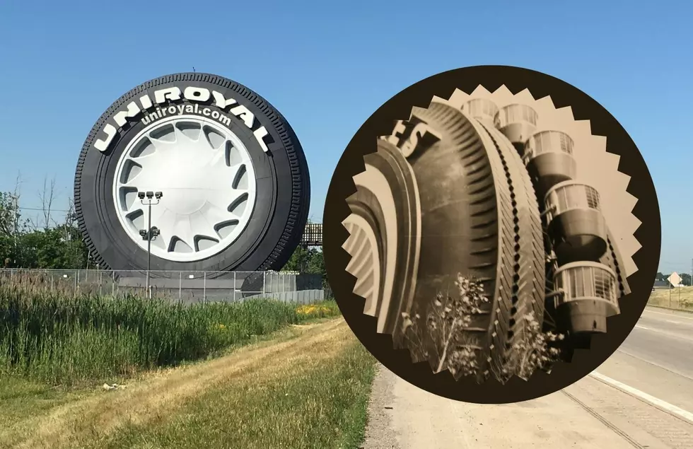 Did You Know That The Giant Uniroyal Tire in Detroit Used To Be A Ferris Wheel?