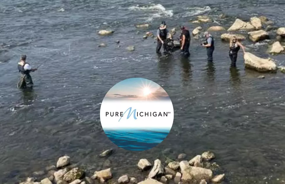 Was A Pure Michigan Commercial Being Filmed At The Sixth Street Dam?