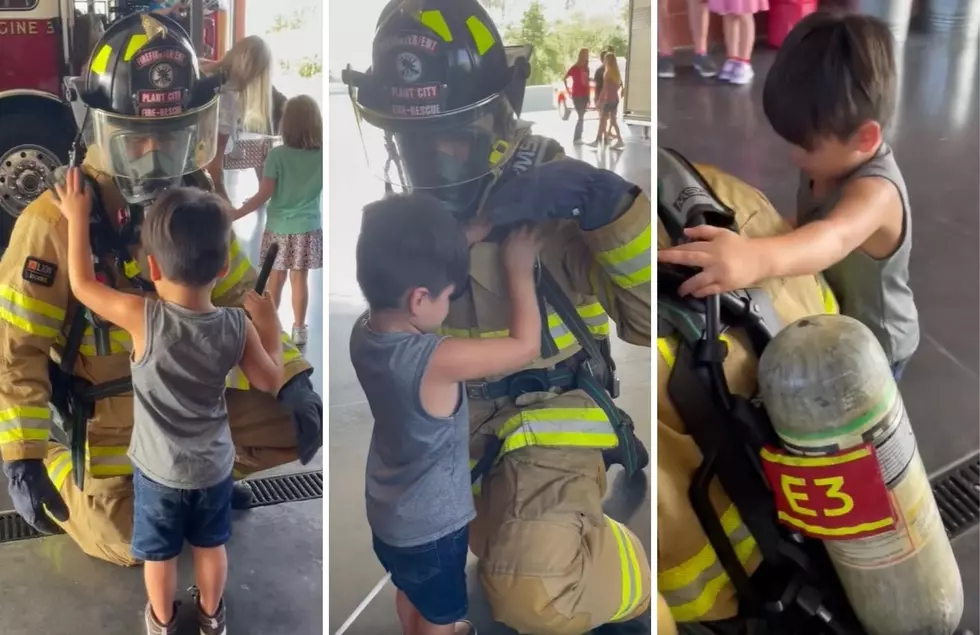 Watch: Michigan Mom Captures Blind Son “Seeing” A Firefighter For The 1st Time