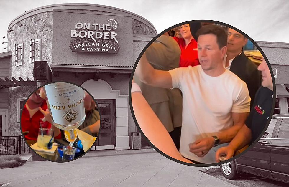 Why was Mark Wahlberg at On The Border in Grandville?