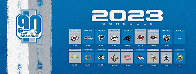 Detroit Lions 2023-2024 schedule