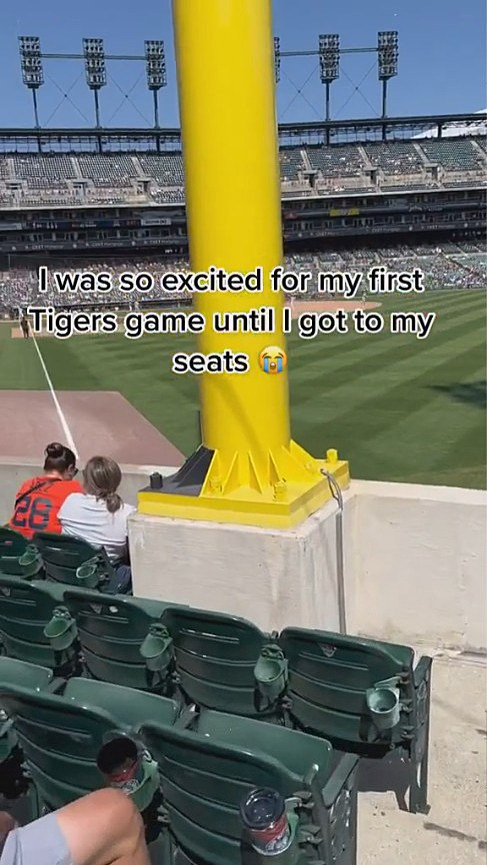 This is the worst seat at Comerica Park for a Detroit Tigers game