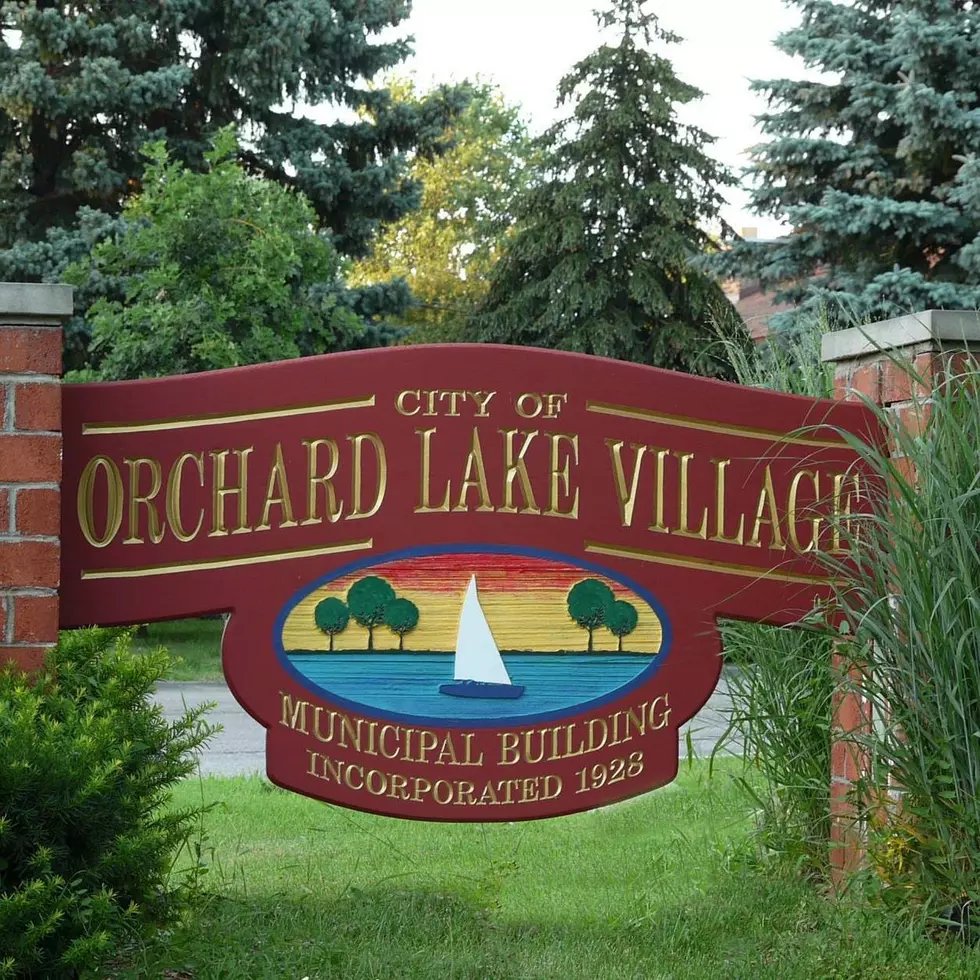 City of Orchard Lake Village welcome sign
