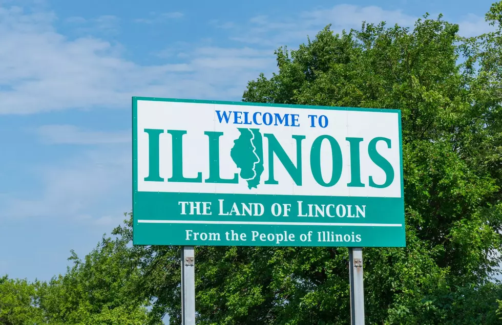 Welcome to Illinois sign