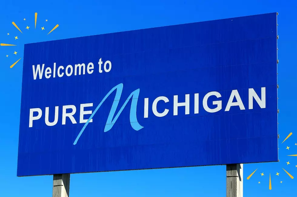 Michigan, welcome sign, pure michigan