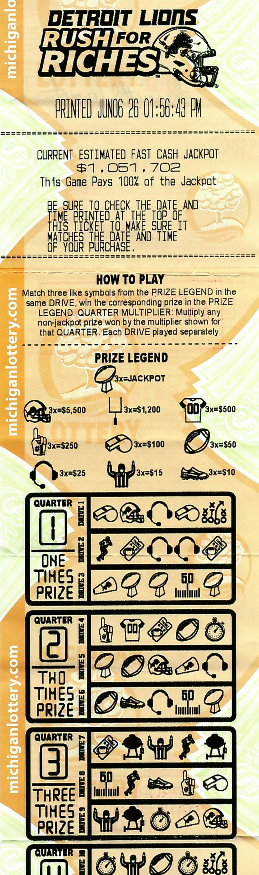 Credit: Michigan Lottery