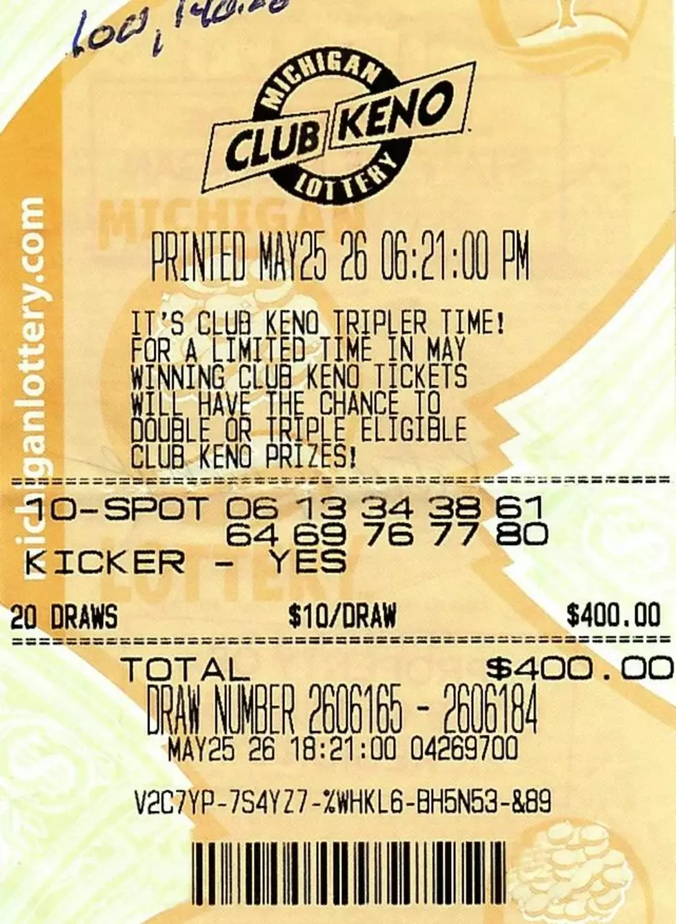 Credit: Michigan Lottery