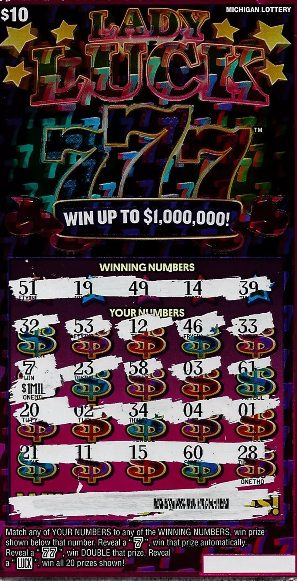 Credit: Michigan Lottery