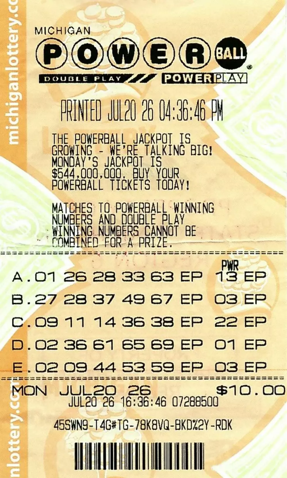 Credit: Michigan Lottery