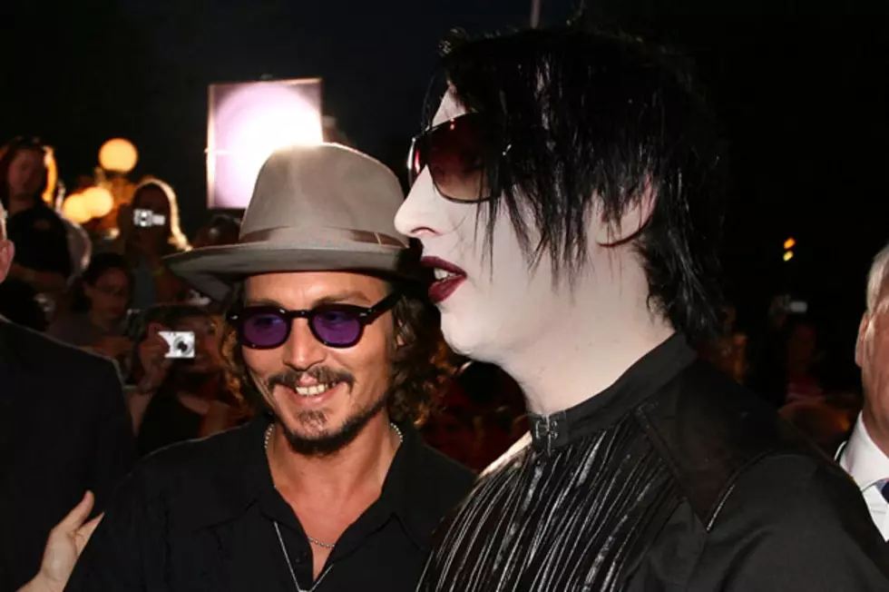 Johnny Depp Records a Duet With Marilyn Manson
