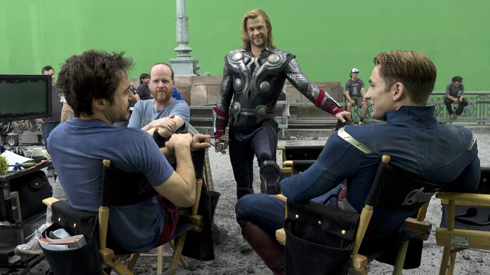 The Avengers' Behind-the-Scenes Photos Will Get You Pumped for the DVD
