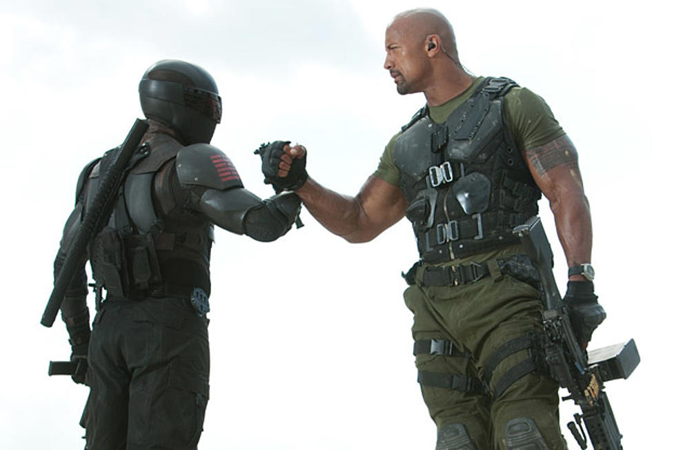 G.I. Joe: Retaliation' Images Heavy on The Rock, Snake Eyes and Guns