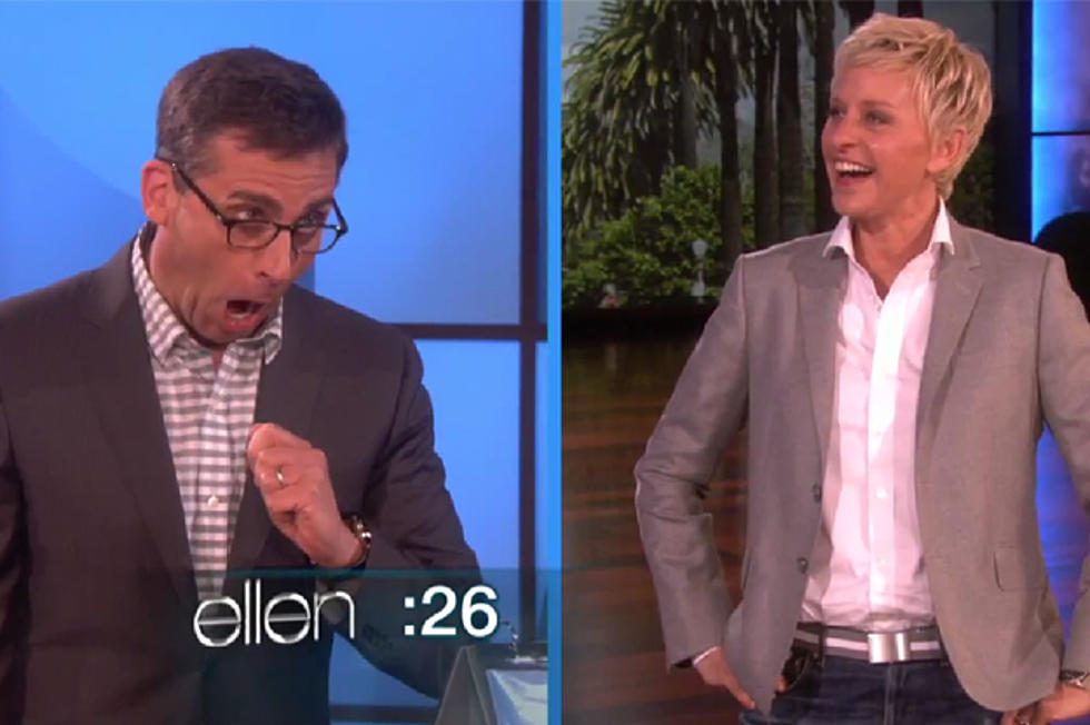 Steve Carell Almost Gets Censored Playing Charades on ‘Ellen’